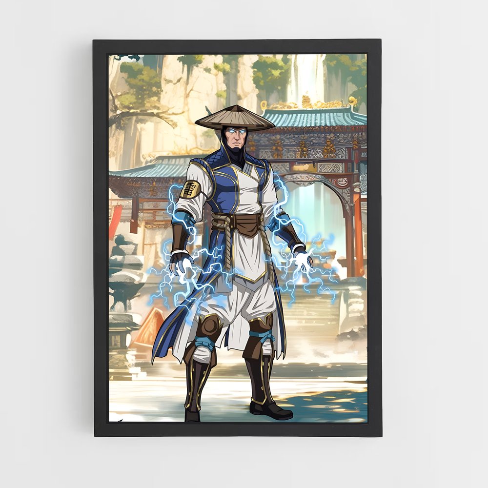 Poster Raiden: Thunder Strike – affiche Mortal kombat (vue 2)
